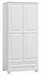 Dulap din lemn de pin 90 cm cuier/raftul 2D nr1 culori