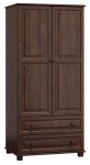 Dulap din lemn de pin 90 cm cuier/raftul 2D nr4 culori