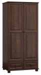 Dulap din lemn de pin 80 cm cuier/raftul 2D nr5 culori