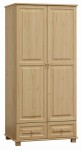 Dulap din lemn de pin 80 cm cuier/raftul 2D nr5 culori