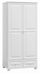 Dulap din lemn de pin 80 cm cuier/raftul 2D nr5 culori