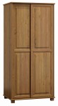 Dulap din lemn de pin 90 cm uși glisante cuier 2D nr6, culori