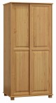 Dulap din lemn de pin 90 cm uși glisante cuier 2D nr6, culori