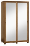 Dulap din lemn de pin 120 cm uși glisante cuier 2D nr7 culori