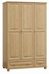 Dulap din lemn de pin 133 cm 3D nr1 culori