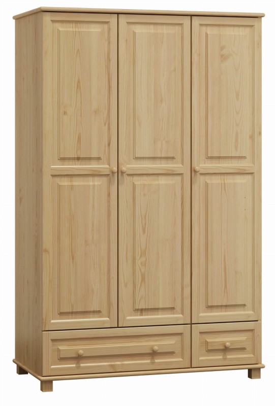 Dulap din lemn de pin 133 cm 3D nr1 culori