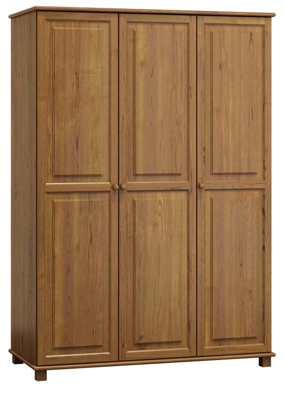 Dulap din lemn de pin 120 cm 3D nr2 culori