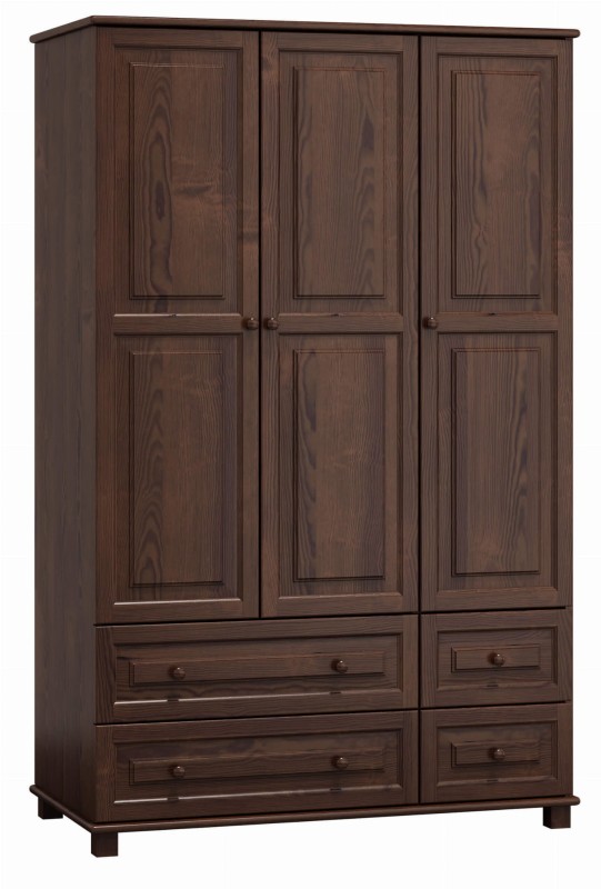 Dulap din lemn de pin 120 cm 3D nr3 culori