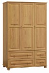 Dulap din lemn de pin 133 cm 3D nr3 culori
