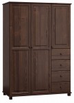 Dulap din lemn de pin 133 cm 3D nr4 culori