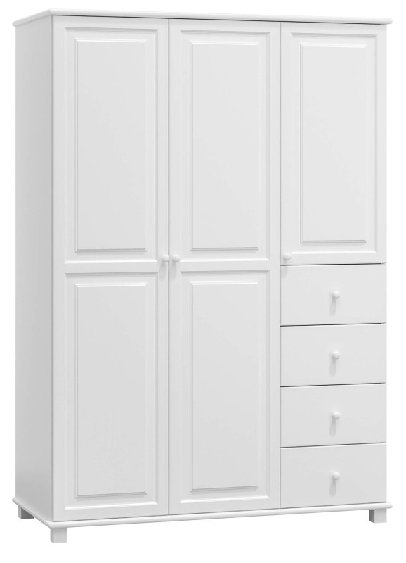 Dulap din lemn de pin 133 cm 3D nr4 culori