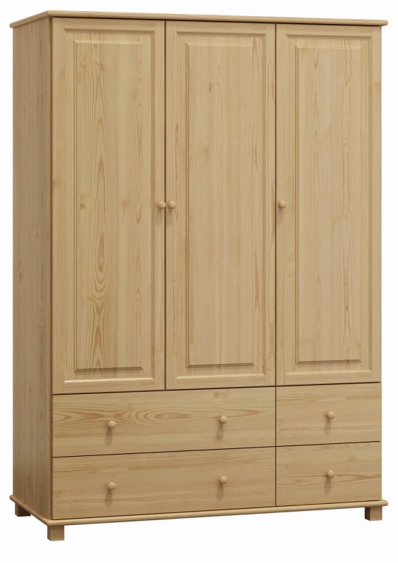 Dulap din lemn de pin 133 cm 3D nr7 culori