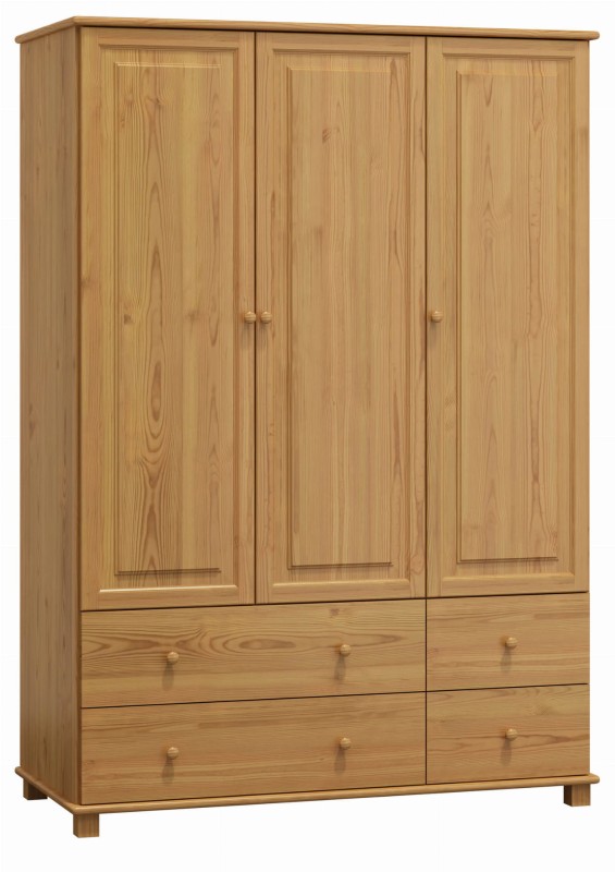 Dulap din lemn de pin 133 cm 3D nr7 culori