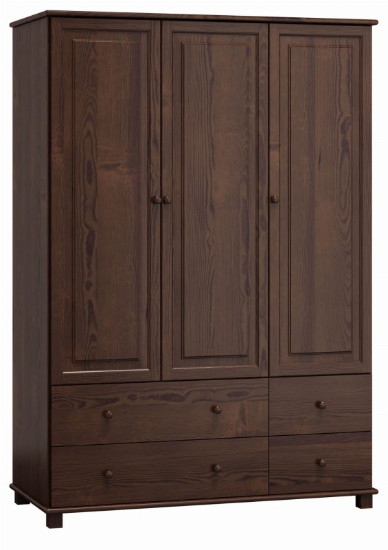 Dulap din lemn de pin 133 cm 3D nr7 culori