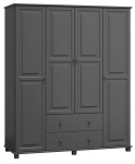 Dulap din lemn de pin 160 cm 4D nr2 culori