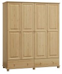 Dulap din lemn de pin 180 cm 4D nr5 culori