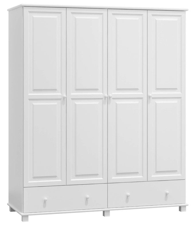 Dulap din lemn de pin 180 cm 4D nr5 culori