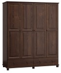 Dulap din lemn de pin 160 cm 4D nr5 culori
