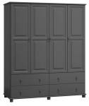 Dulap din lemn de pin 180 cm 4D nr6 culori