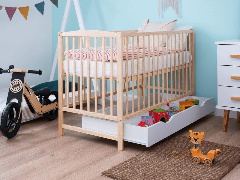 Pătuț de pin Baby Classic 60x120 pin