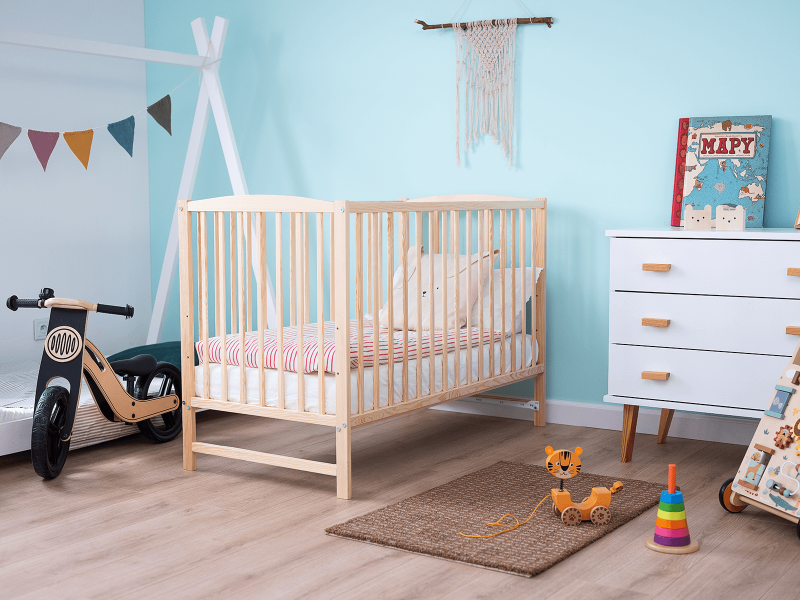 Pătuț de pin Baby Classic 60x120 pin