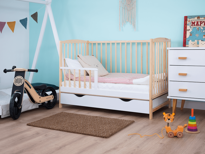 Pătuț de pin Baby Classic 60x120 pin