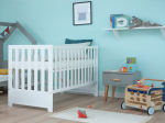 Pătuț de pin Baby Sleep 60x120 alb