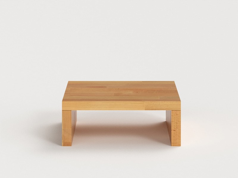 Măsuță de noptieră din lemn masiv de fag Alicante