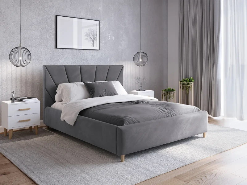 Pat scandinav tapitat 180x200 Scandi line 3 Grafit Velvet