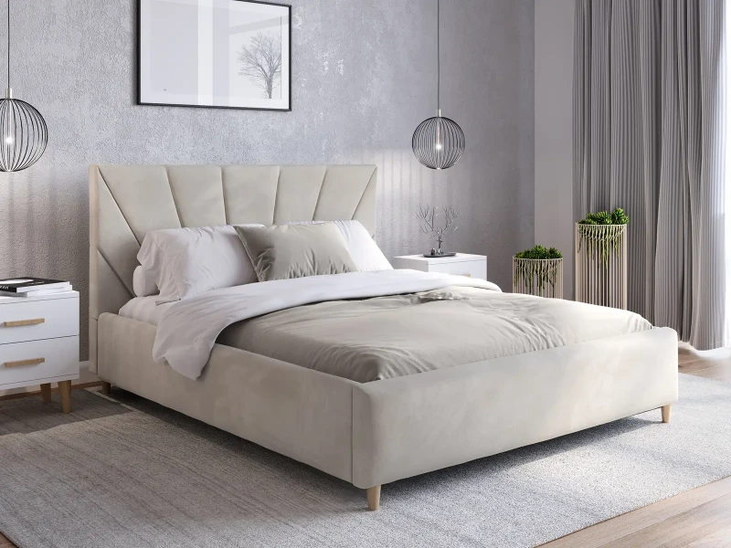 Pat scandinav tapitat 160x200 Scandi line 3 Gri Velvet