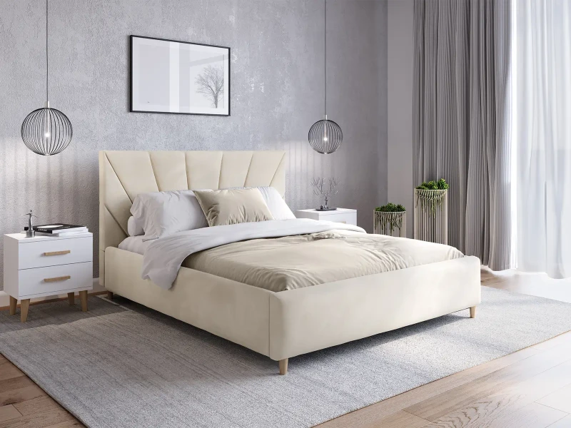 Pat scandinav tapitat 180x200 Scandi line 3 Bej Velvet