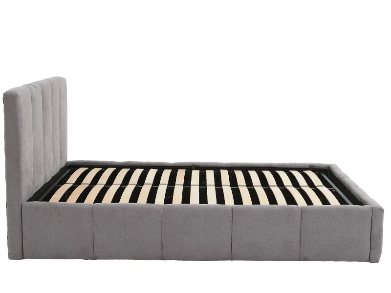 Pat tapitat cu spatiu de depozitare 140x200 PRO line 18 Soro 90