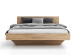 Pat de levitare 160x200 din placa de mobilier DM2 stejar craft