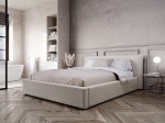 Pat tapitat cu spatiu de depozitare 180x200 PRO line 19 Soro 21