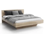 Pat de levitare 180x200 din placa de mobilier DM2 stejar sonoma