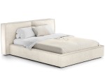 Pat tapitat cu spatiu de depozitare 140x200 PRO line 20 Boucle 02 bej