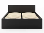 Pat 160x200 cu cadru de ridicare pe cadru metalic DM1, negru
