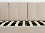 Pat extensibil 90x200 cm pentru adolescenți, 2 locuri de dormit, cu somiere incluse Soro 21 Dan