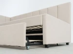 Pat extensibil 90x200 cm pentru adolescenți, 2 locuri de dormit, cu somiere incluse Soro 21 Dan