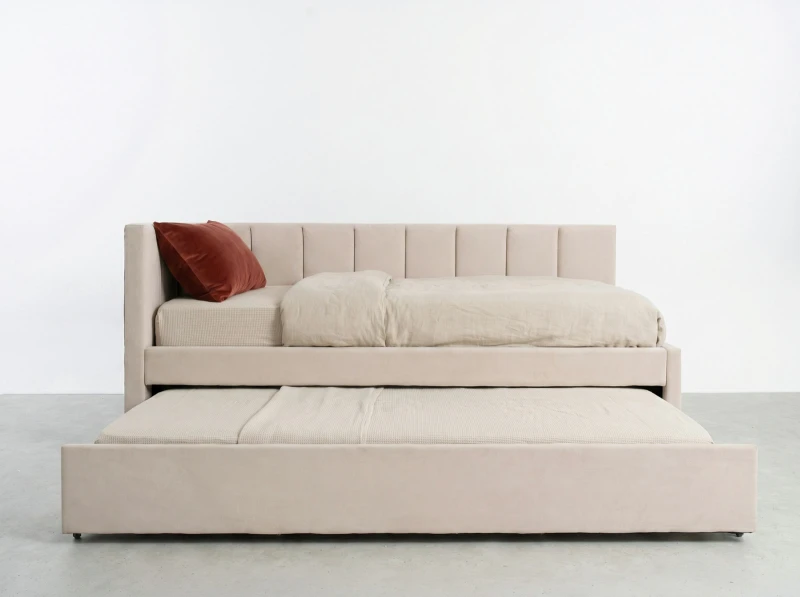 Pat extensibil 90x200 cm pentru adolescenți, 2 locuri de dormit, cu somiere incluse Soro 21 Dan