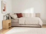 Pat extensibil 90x200 cm pentru adolescenți, 2 locuri de dormit, cu somiere incluse Soro 21 Dan
