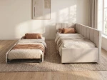 Pat extensibil 90x200 cm pentru adolescenți, 2 locuri de dormit, cu somiere incluse Soro 21 Dan