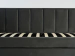 Pat extensibil 90x200 cm pentru adolescenți, 2 locuri de dormit, cu somiere incluse Bluvel 18 Dan