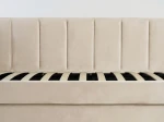 Pat extensibil 90x200 cm pentru adolescenți, 2 locuri de dormit, cu somiere incluse Bluvel 22 Dan