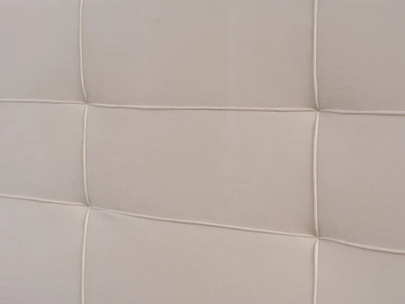Pat tapițat 120x200 cu ladă de depozitare Tilo Velvet Bej