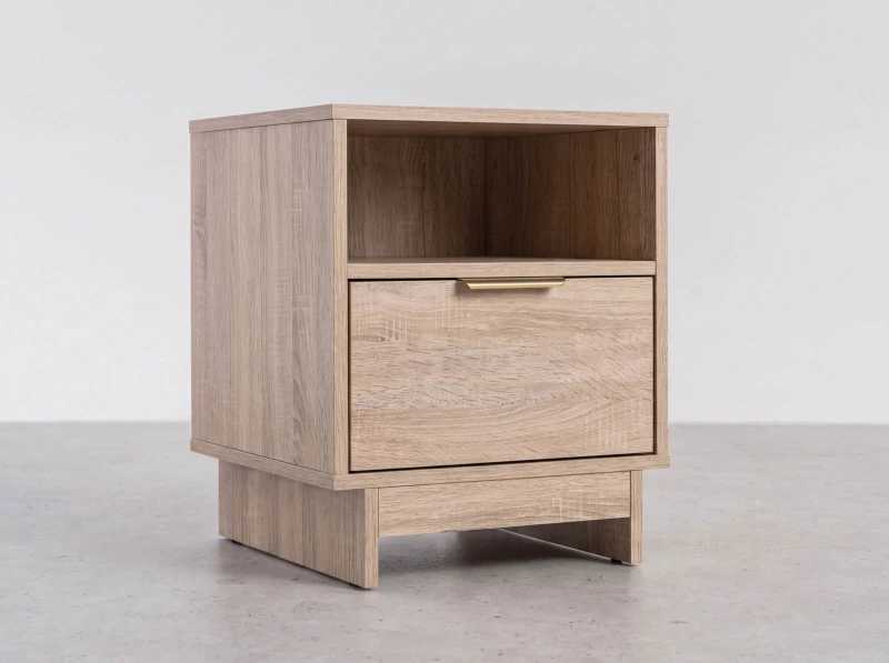 Noptieră 1S 40x49 cm Axis stejar sonoma