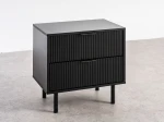  Noptieră 2S 60x39 cm Riff negru