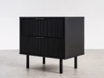  Noptieră 2S 60x39 cm Riff negru
