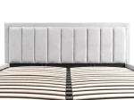 Pat Tapitat cu spatiu de depozitare 180x200 TOP Line 9 Bluvel 03 Gri