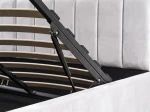 Pat Tapitat cu spatiu de depozitare 180x200 TOP Line 9 Bluvel 03 Gri